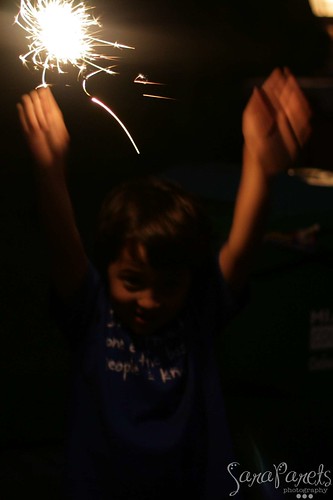 Jack with Sparklers 