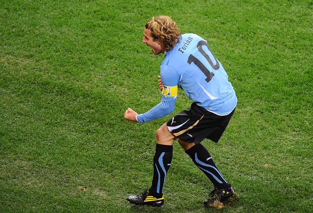 Holanda Uruguay Mundial Diego Forlan