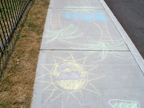 Sidewalk Chalk fun July 2010 015