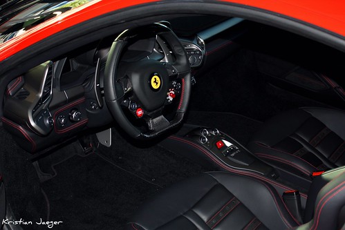 Ferrari 458 interior