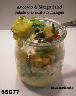 SSC77 - Avocado &amp; Mango salad