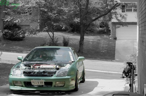 Posted by Will Tags 1998 Honda Prelude Enkei rpf1 Hellaflush Stance 