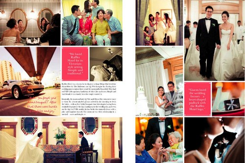 blissful brides magazine real weddings feature