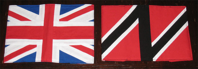 Union Jack and Trinidad Passport Covers