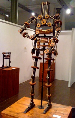 DaVinci's wooden robot