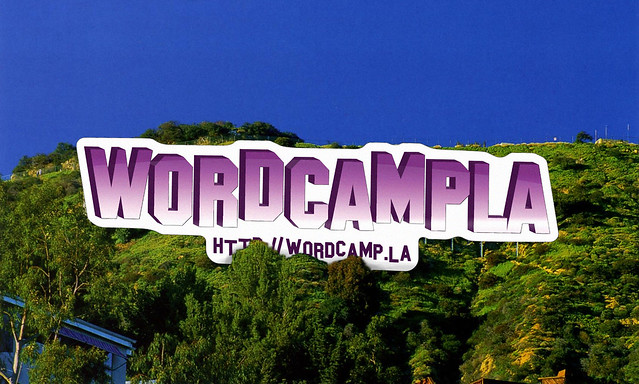 2010 WordCampLA sticker