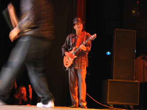 Carlos Santana at Los Angeles Greek Theater