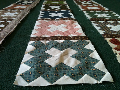 Rows for quilt top 8.12.10
