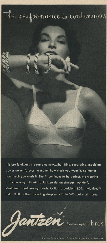 Jantzen bra advert, 1953