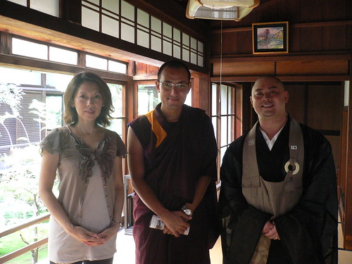 with Rinpoche & Taka