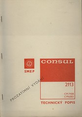 Consul 2113 -- Technical description / Technický popis