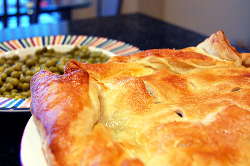 Steak & Guinness Pie with a Puff Pastry Lid