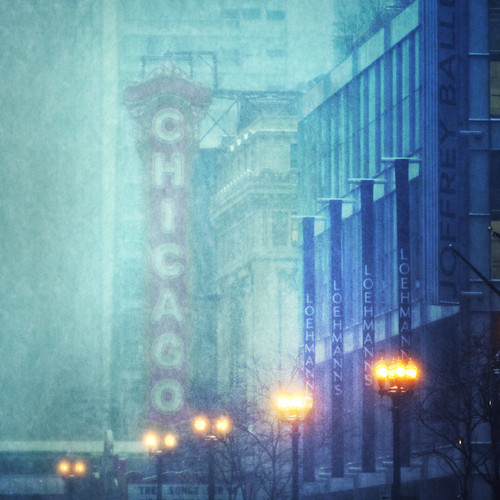 Chicago Theater 2011 Snowstorm