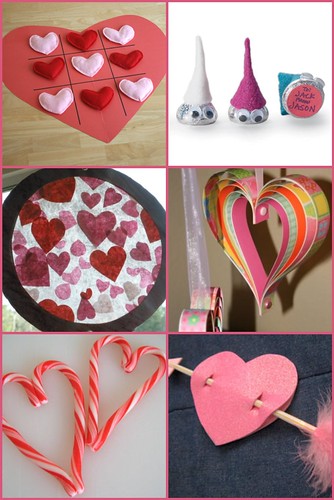 Easy Valentines Crafts Roundup