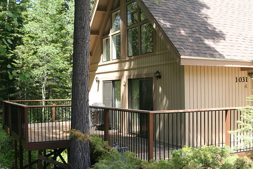 Cabin with New Deck