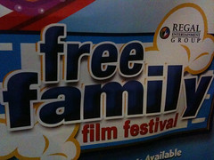 Free Family Film Festival at Regal Cinema