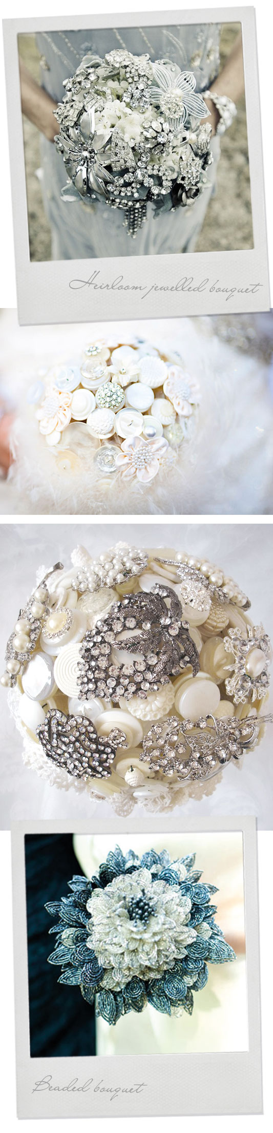 beaded bouquets