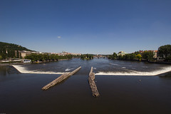 Vltava River Weir