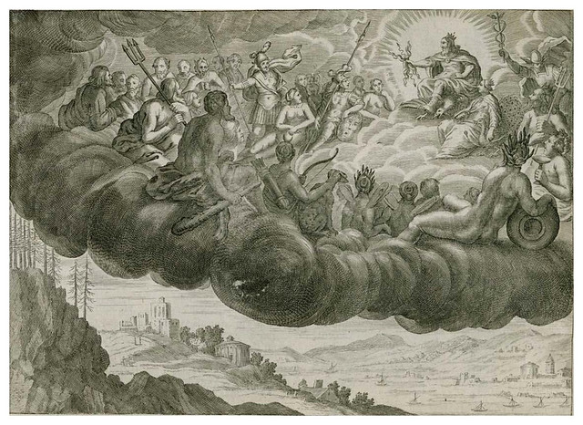 002-Les Metamorphoses d'Ovide  En Latin Et François … 1677  