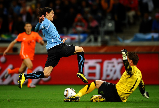 Holland Uruguay World Cup Edinson Cavani