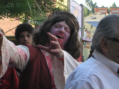 This was one of about three zombie Jesuses (Jesii?) that we saw that day.