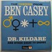 1960s BEN CASEY Dr. Kildare TV Theme Songs RECORD LP VINYL Cover Graphic Vintage