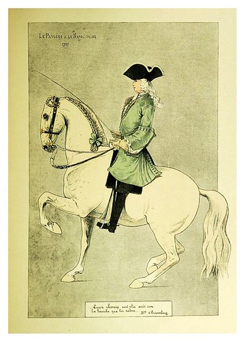 017- Paso a la Napolitana 1727-Le chic à cheval histoire pittoresque de l'équitation 1891- Louis Vallet