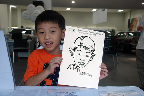 Caricature live sketching for Performance Premium Selection BMW - Day 1 - 18