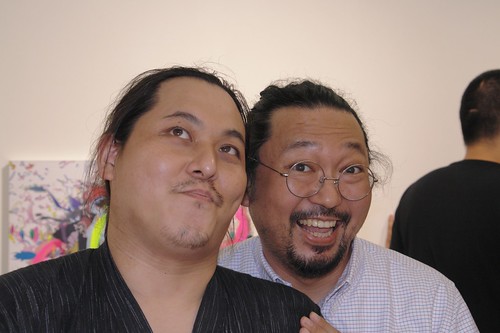 DJ Patasan and Mr. Takashi Murakami.