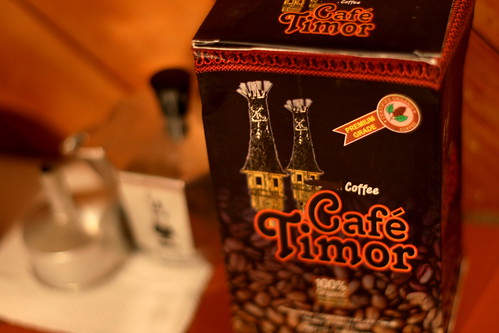 Monday: Coffee all the way from Timor-Leste