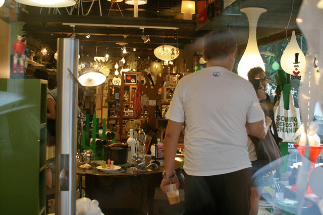 Lots of shops selling curios, upmarket bric-a-brac and home accessories at Gough Street