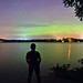 Watching the Northern Lights by Robert Snache - Spirithands.net