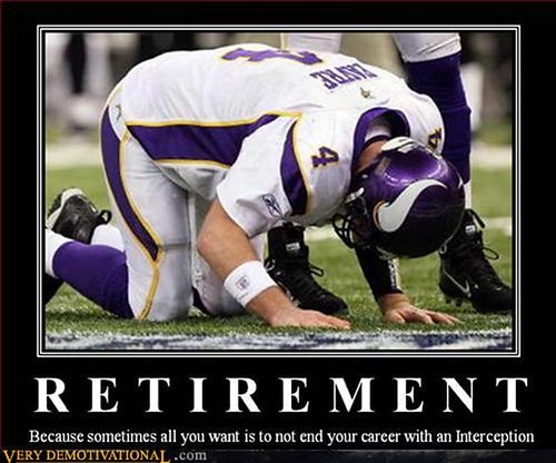 Favre retirement