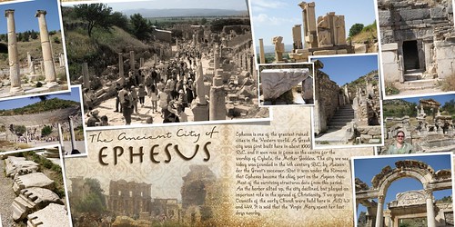 Ephesus Scrapbook Page