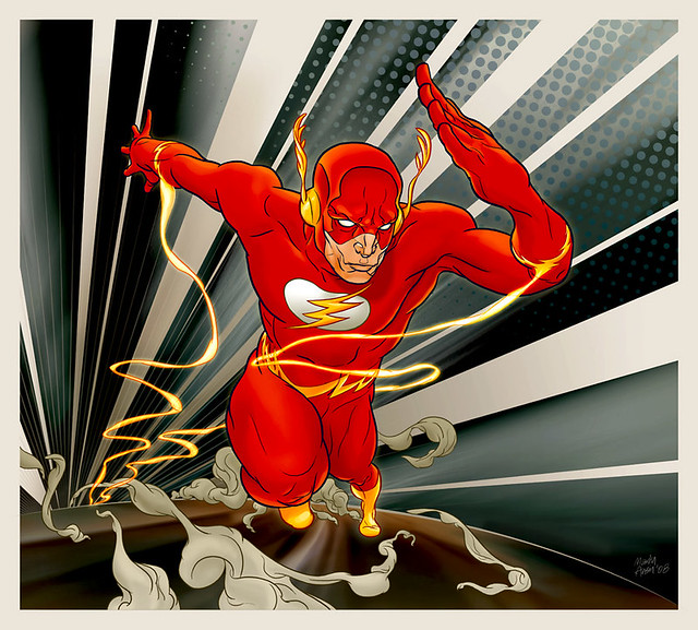 The Flash by Martin Ansin