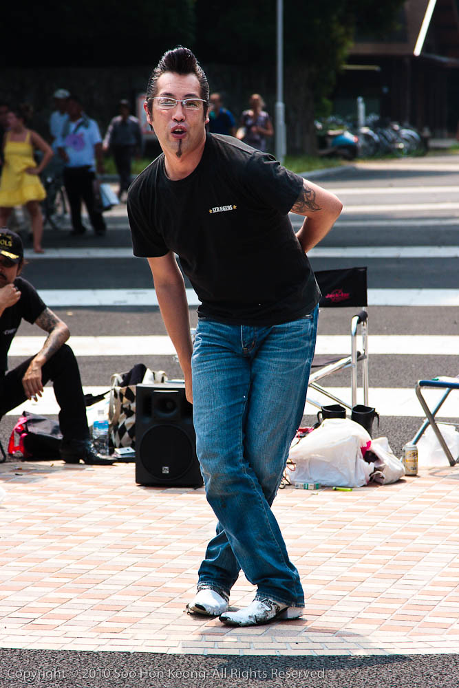 Elvis Dancer at Yoyogi Park @ Tokyo, Japan