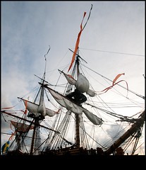 Sails, masts and flags by edwindejongh