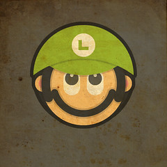 Todos Personagens de Mario Bros Cartoonizado Luigi
