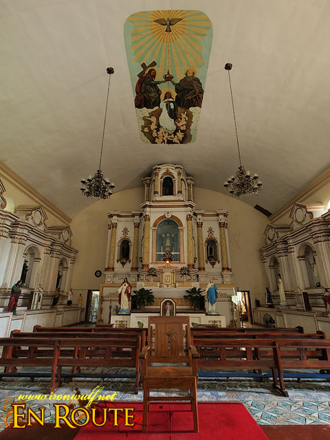 The Altar of the Sta Maria Church