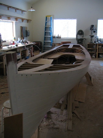 Jonathan's boat building
