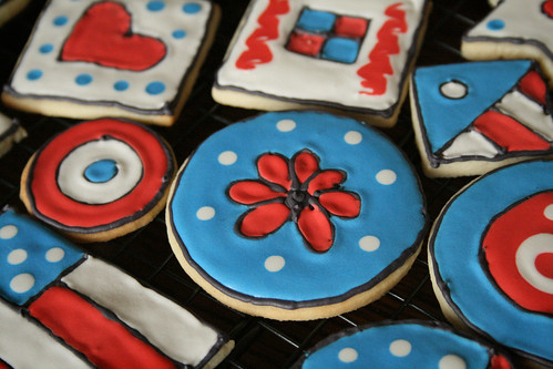 Fourth of July cookies.