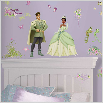 Princess and the Frog; Giant Princess Wall Stickers