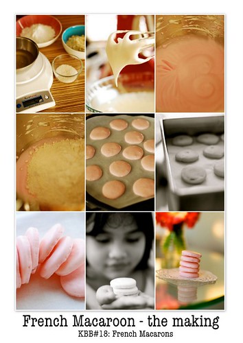 French Macarons - the making