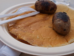 Calgary Stampede Breakfast Chinook Center Pancake