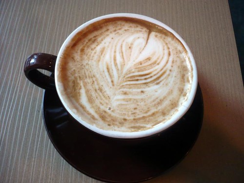 Cafe Latte from Credo Coffee Edmonton