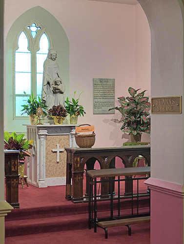 Visitation Roman Catholic Church in Saint Louis, Missouri, USA - Saint Ann's Shrine