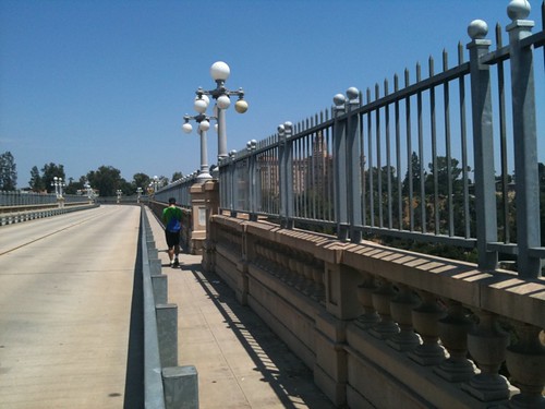 The Colorado St bridge is closed for some reason. Taking it anyway #urbanhike