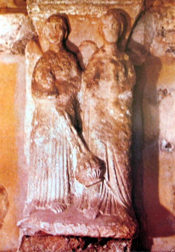 Den hellige Agilbert og en engel (600-t), Jouarre