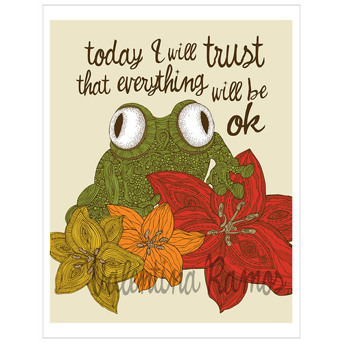 Today I will trust that everything will be ok