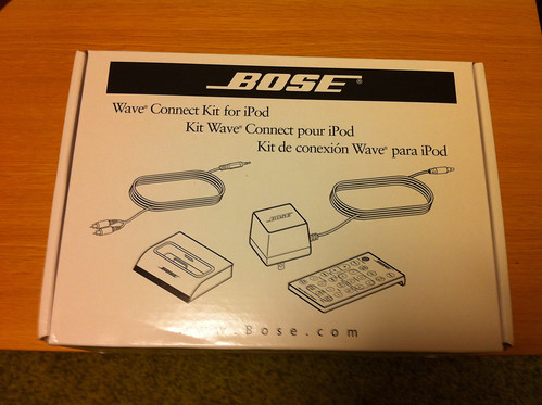 BOSE　Wave music system専用iPod接続キット